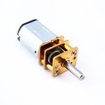 Yosoo Micro 6V 12V Speed Reduction Motor with Full Metal Replacement N20 Shaft Diameter Reduction Gear Motor for RC Car, Robot Model, DIY Engine Toys(6V, 150RPM)