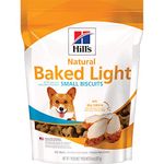 Hills Natural Baked Light Biscuits with Real Chicken, Treats for Small dogs, 8 oz bag