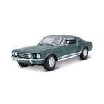 Maisto 531166 Scale Model Ford Mustang Fliessheck 1967 1:18 Scale, Green