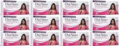 Ova News Ovulation Detection Kit for women planning pregnancy by Prega News - 12 strips x Pack of 12