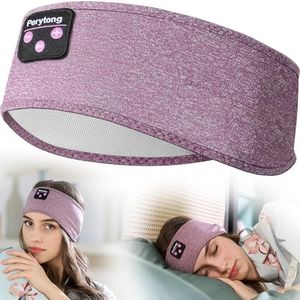 Sleep Headphones, Perytong Bluetooth Sports Headband Headphones with Ultra-Thin HD Stereo Speakers Perfect for Sleeping,Workout,Jogging,Yoga,Insomnia, Air Travel, Meditation