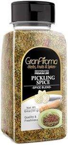 GranAroma Pickling Spice, 6.4 oz, Savory, Spice Blend, Corned Beef & Vegetables