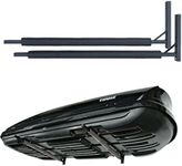 Roof Box Wall Mount 82 cm WSB O Black Steel for Storage of Roof Box Garden Tools Ski Box Sports Equipment Surfboard iSUP