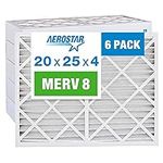 Aerostar 20x25x4 MERV 8 Pleated Air