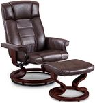 MCombo Swivel Recliner with Ottoman