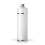 Ninja Thirsti Water Bottle and Flask 700 ML With Leak-Proof Lid, Designed For Carbonated, Hot & Cold Drinks, Ideal For Travel & Sports, Triple Insulated, Stainless Steel Bottle, White, DW2401EUUKWH