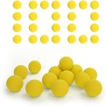 EKIND 100 Rounds Bulk Refill Ammo Bullet Balls Compatible for Nerf Rival Blaster Series (Yellow)