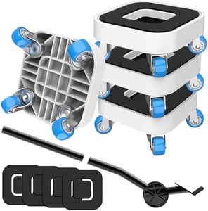 New Upgrade Furniture Sliders, Furniture Movers with Wheels, Furniture Lift Mover Tool Set with 360° Rotatable Wheels, Appliance Roller for Moving Heavy Duty Sofa, Bed, Load Capacity Up to 750lb