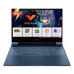 HP Victus, AMD Ryzen 9-8945HS, 8GB RTX 4060, Upgrade (Upto 32GB) 16GB RAM, 1TB SSD, 144Hz, 300nits, IPS, 15.6"/39.6cm, FHD, Win11, M365* Office 24, Blue, 2.29Kg, Backlit, fb3025AX, AI Gaming Laptop