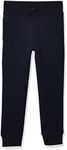 NAUTICA Boys' Big School Uniform Fleece Jogger Sweatpants, Navy, 10-12, Navy