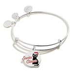 Alex and Ani Holiday Expandable Bangle for Women, Christmas Charms, Shiny Finish, 2 to 3.5 in, One Size, Brass, no gemstone