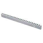 DOJA Industrial | Sliding Gate Rack | Module 4 | 1 Piece 1 Meter | Galvanized Toothed Track Rail Compatible with Motor for Heavy Duty Operator | Gear for Electric Opener, Motorised Garage Door Gates