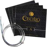 Cecilio Violin String Set, Size 4/4-3/4 (Full Size), 4-Pack