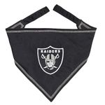 Pets First NFL Las Vegas Raiders TIE Bandana, Large/X-Large. Dog Bandana Scarf Bib for Pet Cat Dog. The Ultimate Game-Day, Party Bandana