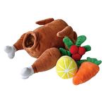 fouFIT Hide n Seek Turkey Burrow Nosework Dog Toy