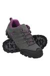 Mountain Warehouse Belfour Womens Walking Shoes - Lightweight Hiking Shoes, Breathable, Lace Up Trainers - for Autumn Winter, Trekking, Gym & Running Grey Adult Shoe Size 8