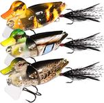 TRUSCEND Fishing Lures for Bass, Fi