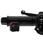 Ultimateaddons Essential Motorcycle Heated Grips With 5 Heat Levels, Setting Memory, and External Control System For 22mm Diameter Handlebars - 130mm