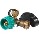 Camco 59133 RV Brass 90 Tee with 3 Ports