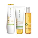Biolage Professional Smoothproof Anti-Frizz Shampoo, Conditioner & Hair Serum, Up to 72HR Frizz Control, 3 Step Combo for Dry and Frizzy Hair, Vegan & Cruelty-Free, 200ml + 98g + 100ml