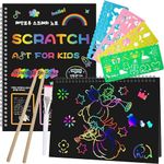 Smasiagon Scratch Paper Art Set for