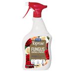 Toprose - Fungus Control and Protect ready to use - Protects Roses from Disease for Stronger, Healthier Blooms - Plant Protection, Rose Care, Ready to Use, Black Spot Control - 1L