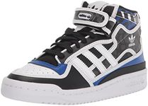 adidas Originals Women's Forum Mid Sneaker, Bold Blue/White/Core Black, 8