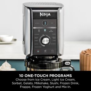 Ninja CREAMi Deluxe Ice Cream Maker – Frozen Dessert Machine