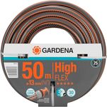 Gardena Comfort HighFLEX Hose, 13 mm (1/2 inch), 50 m: Garden Hose with Power Grip Profile, 30 bar Burst Pressure, Keeps its Shape, Frost/UV Resistant (18069-20)