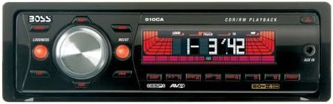 BOSS AUDIO 510CA IN-DASH CD RECEIVE