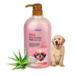 FORCANS Natural Mild Olive Shampoo for Puppy and Kitten 750 Milliliter, Effect, Gentle to Weak and Trouble Prone Skin