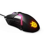 SteelSeries Rival 600 Wired Gaming Mouse - 12,000 CPI TrueMove3+ Dual Optical Sensor - 0.5 Lift-Off Distance - Weight System - RGB Lighting