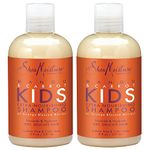 SheaMoisture's Mango and Carrot Extra-Nourishing Shampoo gently cleanses and detangles children's fine and delicate hair. Helps nourish and strengthen hair, while protecting against breakage.