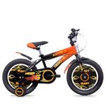 Hero Blast 16T Single Speed Bicycle for Kids | Black-Orange | Rigid Suspension | Caliper Brake | Frame:9.5 Inches | 95% Assembled Cycle(Ready to Ride in 5 Min)