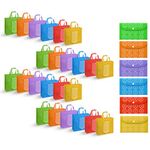 MATCH MADE Foldable Shopping Bags Reusable Grocery Bag Return Gift Wedding Birthday House Warming Events Functions Pack of 24