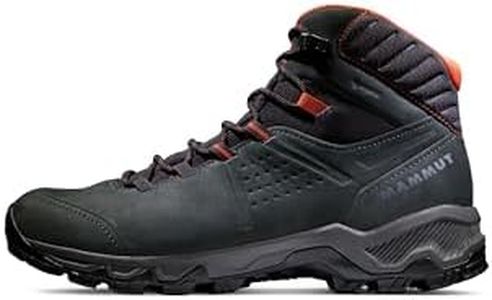 Mammut Men's Mercury Walking Boots, Black Hot Red, 10.5 US