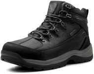 NORTIV 8 Mens Leather Waterproof Hi