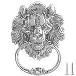MOLIGOU Lion Head Door Knocker, 6 I