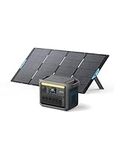 Anker SOLIX C1000 Portable Power Station with 400W Solar Panel, 1800W Solar Generator, LFP (LiFePO4) Battery, 4 AC Outlets, Up to 2400W for Home, Power Outages, and Outdoor Camping