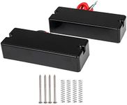 BQLZR 5 String Humbucker Neck Electric Bass Guitar Pickup, Passive Five String Bass Pickups, Coil Spliting 5 String Bass Pickups Bass Humbucker Pickup Pack Of 2