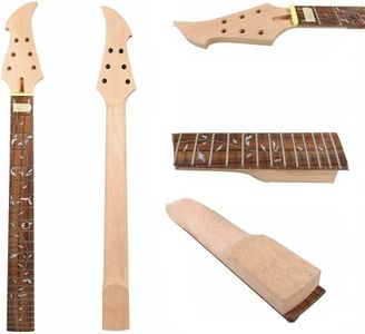 Electric Guitar Neck 22fret 24.75inch Mahogany Rosewood Fretboard Vine inlay guitar parts