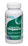 Platinum Naturals Oregano-8 Cold & Flu Support - 30 Veg Capsules with Vitamin C Ascorbic Acid, Garlic, Grape Seed & Golden Seal - Organic Oregano Oil Blend - Cholesterol & Antioxidant Supplement