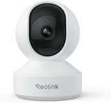 Reolink Indoor Camera 5MP Pan Tilt, Human/Pet Tracking, Crying Detection for Baby monitor, Privacy Mode, 2.4/5GHz Wi-Fi Home Security Camera Plug-In, 3K Night Vision, 2-Way Audio, E1 Pro