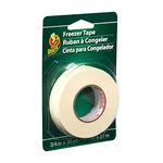 Duck Brand Write-On Freezer Tape, 3/4-Inch by 30-Yard, Single Roll, White (280124)