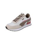 Puma Unisex-Adult Future Rider Double Warm White-Astro Red Sneaker - 6 UK (38063914)