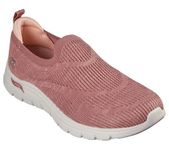 Skechers Womens Arch FIT Vista-in SPRIRATION Dark Rose Walking Shoes