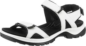 ECCO Women's Offroad` Athletic Sandals, White, 6 UK