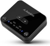 Avantree Audikast Plus - Bluetooth 5.3 Audio Transmitter for TV, Boosted Optical Volumes, aptX Low Latency & Adaptive, Qualcomm Chipset, 100ft Range, Dual Link - Compatible with Most Bluetooth Devices