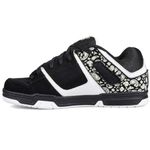 DVS Men's Remix Black/White/Print Low Top Sneaker Shoes 10.5