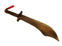 Fat-catz-copy-catz Natural untreated wooden Pirate Viking Sword ornamental display martial arts practise Weapon